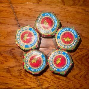 5 White Wild Tiger Balm 18g each